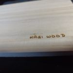 萩市の木材で商品開発　HAGI WOOD